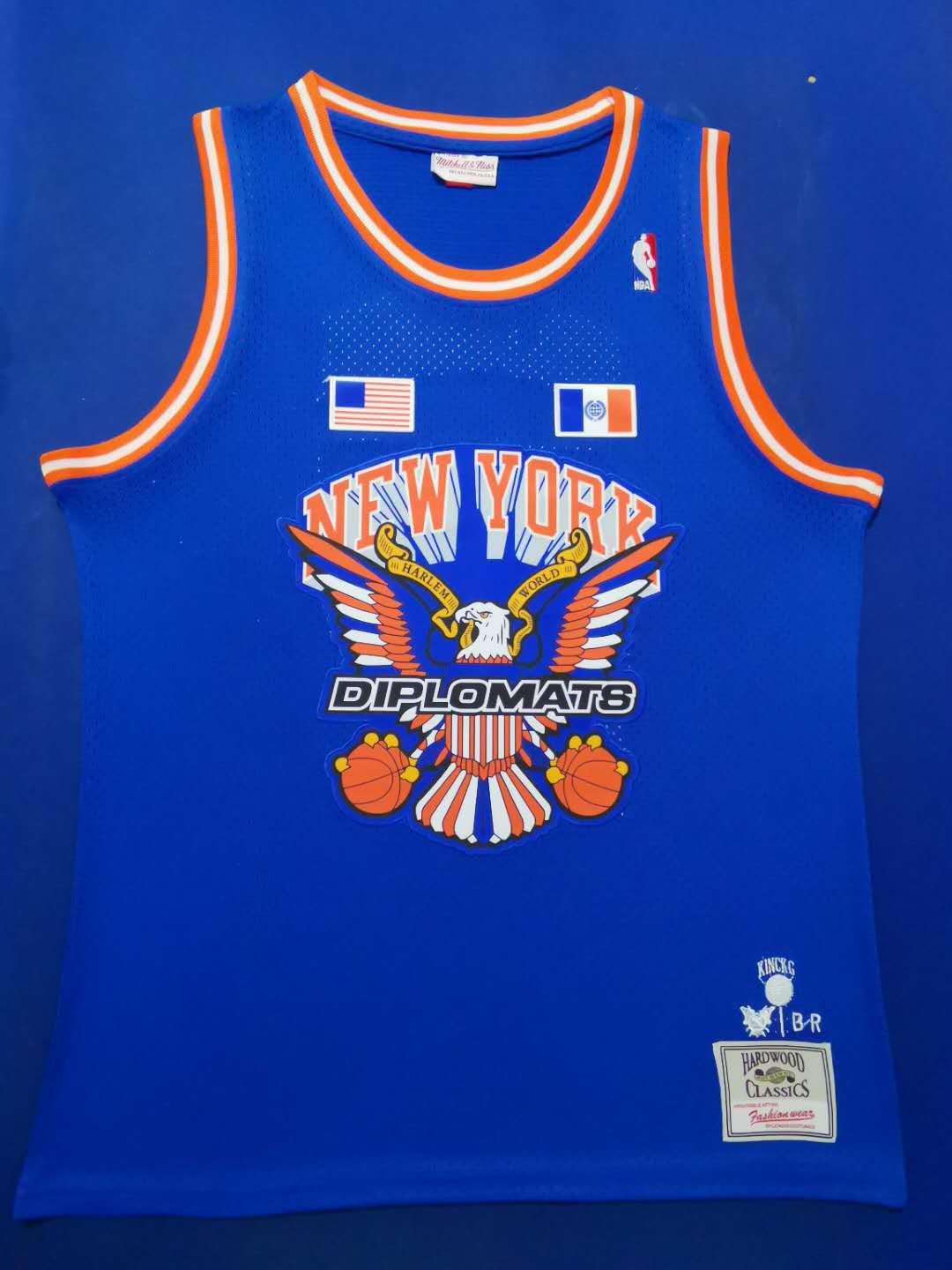 2020 Men New York Knicks 97 Harlem Blue limited Nike NBA Jerseys